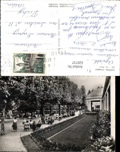 620737,Foto Ak Vittel Vosges La Parc Park France