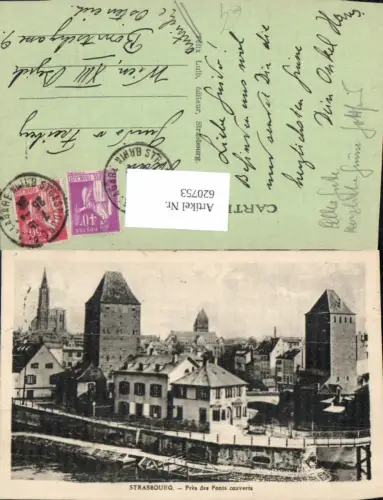 620753,Strasbourg Straßburg Pres des Ponts couverts France