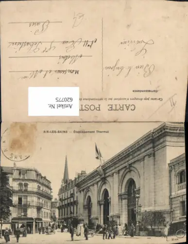 620775,Aix-les-Bains Etablissement Thermal France