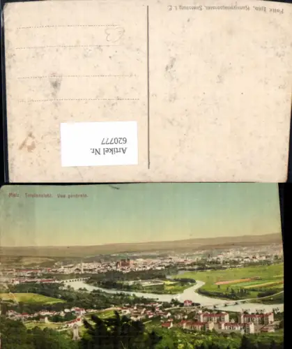 620777,Metz Totalansicht Vue generale France