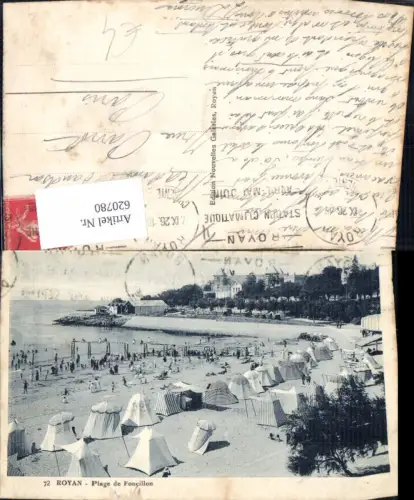 620780,Royan Plage de Foncillon Strand Strandleben France