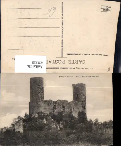 621225,Environs de Barr Ruines du Chateau d Andlau France