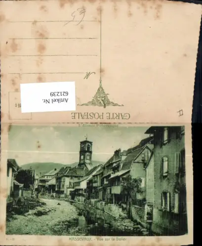 621239,Massevaux Vue sur la Doller France