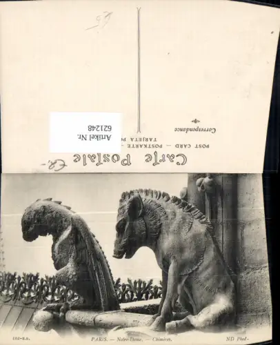 621248,Paris Notre-Dame Chimeres France