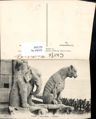 621249,Paris Notre-Dame Chimeres France