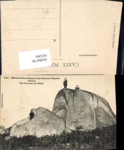 621260,Monuments Celtiques du Canton d Huriel Allier Les Pierres du Plaid Felsen France