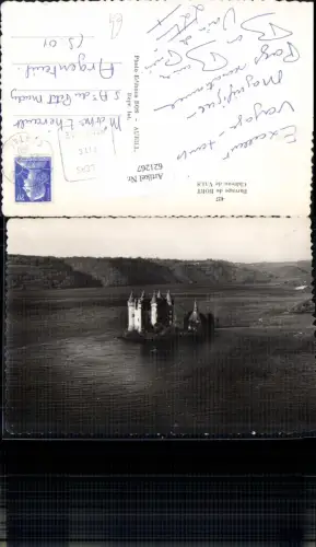 621267,Foto Ak Barrage de Bort Chateau de Vals Schloss France