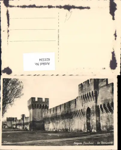 621534,Foto Ak Avignon Vaucluse Les Remparts France