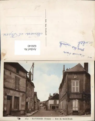 626143,Ravieres Yonne Rue de Saint-Roch France