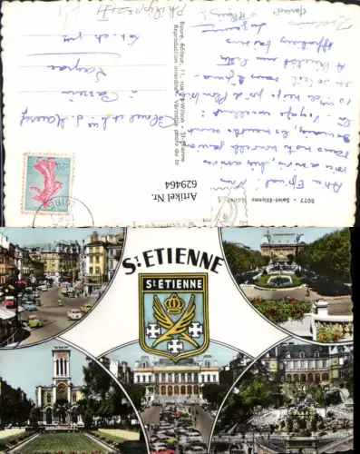 629464,Mehrbild Ak Saint-Etienne Loire Kirche France