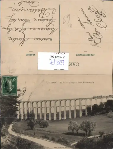 629470,Chaumont Le Viaduc Viadukt France