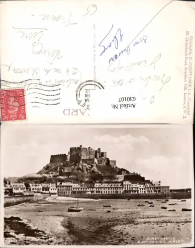 630107,Gorey Castle Mont Orgueil Jersey Kanalinsel France