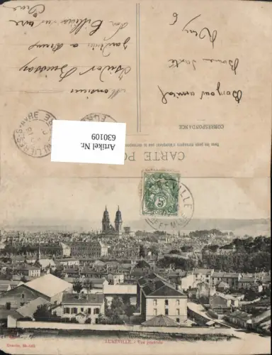 630109,Luneville Vue generale France