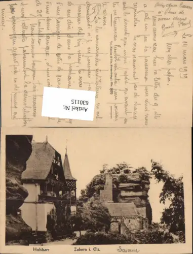 630115,Zabern i. Elsass Hohbarr Saverne France