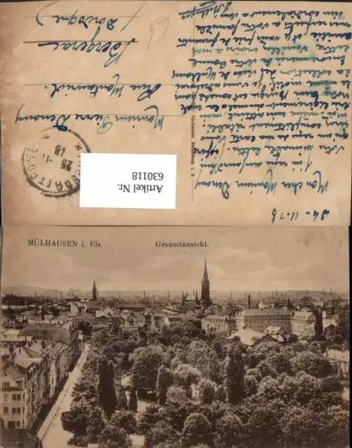 630118,Mülhausen i. Elsass Gesamtansicht Mulhouse France