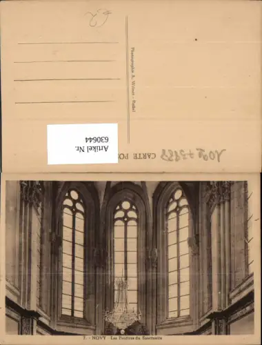 630644,Novy Les Fenetres du Sanctuarie Luster Interieur France