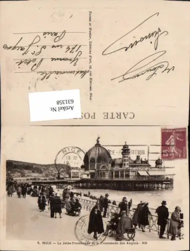 631358,Nice Nizza La Jetee-Promenade et la Promenade des Anglais France
