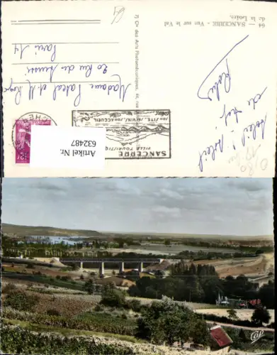 632487,Foto Ak Sancerre Vue sur le Val de la Loire France