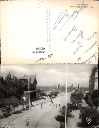 632491,Foto Ak Arcachon Gironde La Place Thiers France