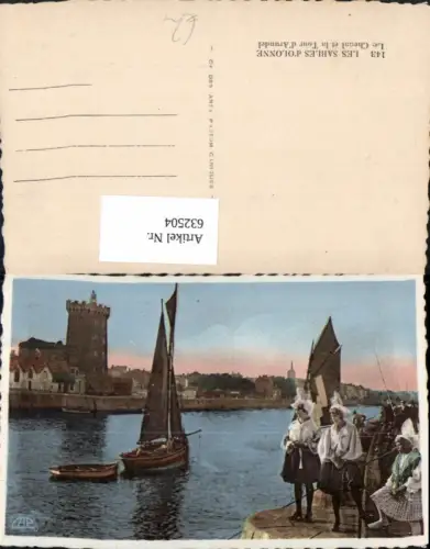 632504,Les Sables-d Olonne Le Chenal et la Tour d Arundel Segelboote France