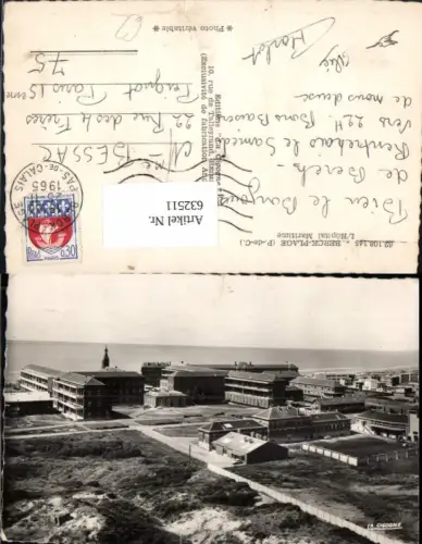 632511,Foto Ak Berck-Plage L Hopital Maritime France