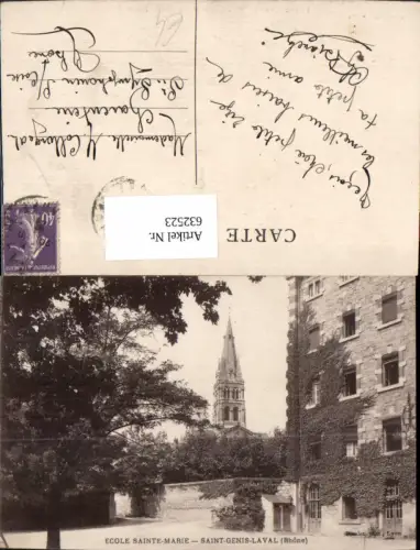 632523,Ecole Sainte-Marie Saint-Genis-Laval Rhone France