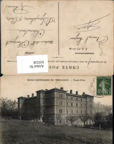 632528,Sainte-Foy Ecole Superieure de Theologie Facade Ouest France