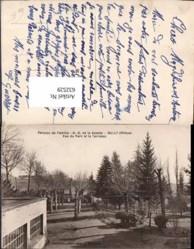 632529,Pension de Famille Notre-Dame de la Salette Bully Rhone France