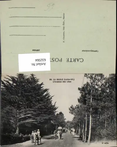 632564,La Baule Loire-Inf. L Avenue des Lilas France