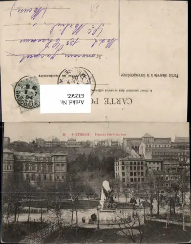 632565,St-Etienne Place du Palais des Arts France