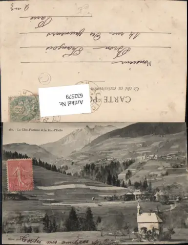 632579,La Cote d Arbros et le Roc d Enfer Saint-Jean-d'Aulps France