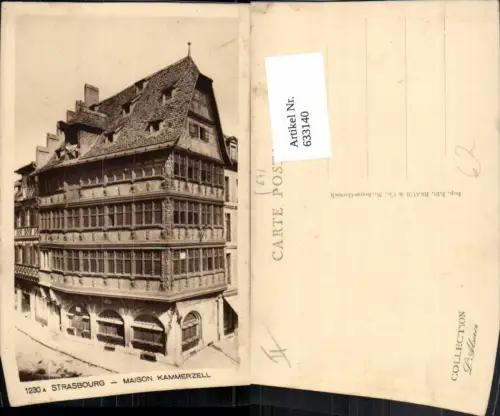 633140,Strasbourg Straßburg Maison Kammerzell France