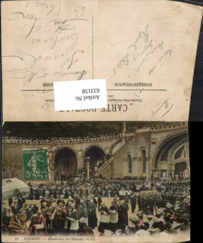 633158,Lourdes Benediction des Malades France