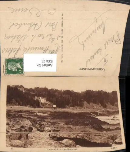 633175,Cancale Les Rochers Küste France