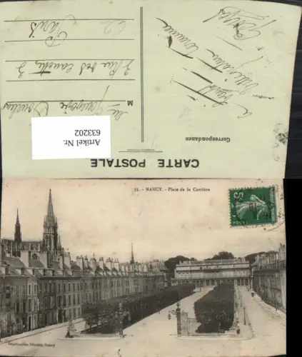 633202,Nancy Place de al Carriere France