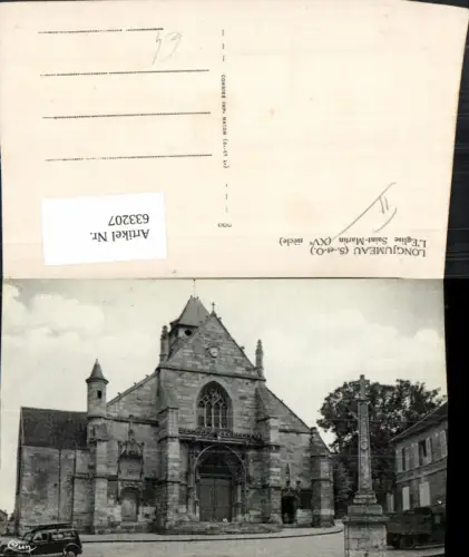 633207,Foto Ak Longjumeau L Eglise Saint-Martin Kirche France