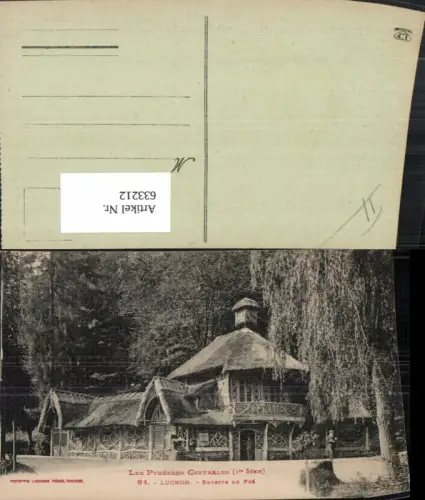 633212,Luchon Buvette du Pre Les Pyrenees Centrales France