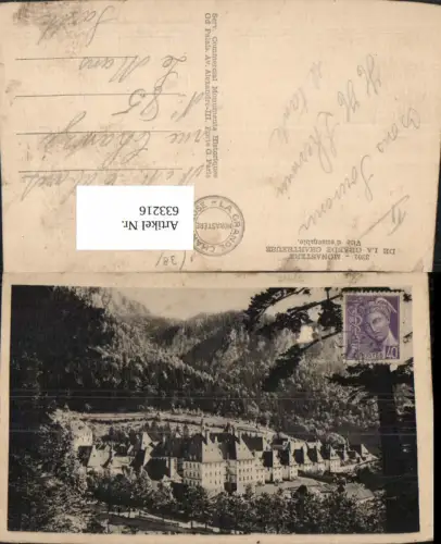 633216,Monastere de la Grande Chartreuse Vue d ensemble France