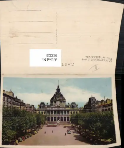 633226,Saint-Etienne Loire Place de l Hotel de Ville France