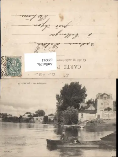 633241,Erigne Port de la Roche Fischer Angel Boot France