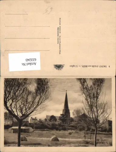 633243,Saint-Pair-sur-Mer L eglise Kirche France