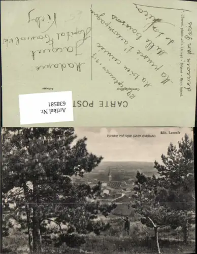 638581,Fleurie Poetique France