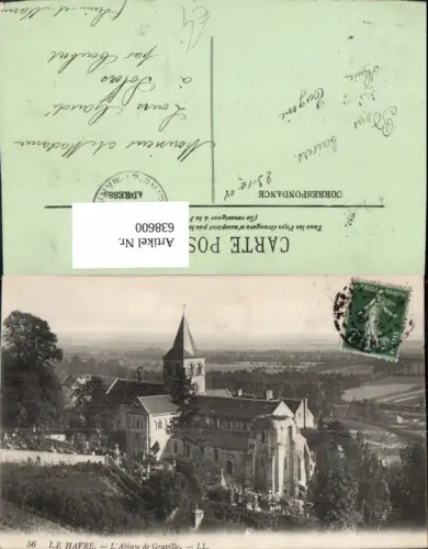 638600,Le Havre L Abbaye de Graville France