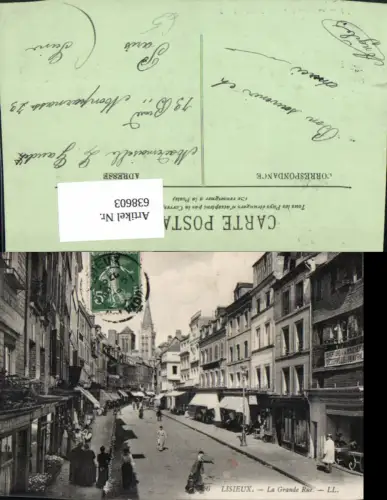 638603,Lisieux La Grande Rue France