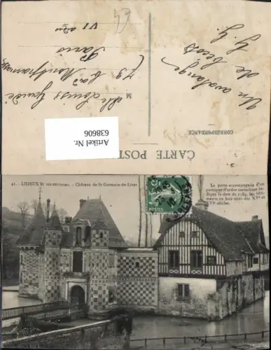 638606,Lisieux et ses envirions Chateau de St-Germain-et-Livet France