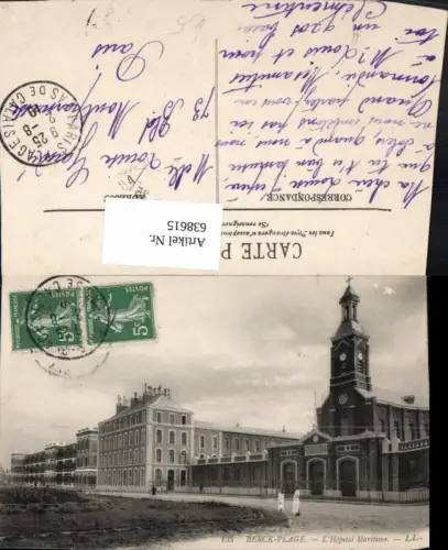 638615,Berck-Plage L Hopital Maritime France