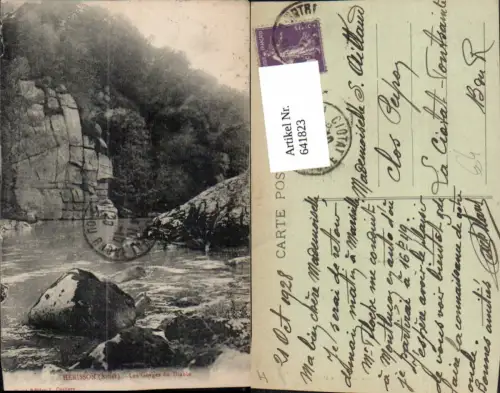 641823,Herisson Allier Les Gorges du Diable France
