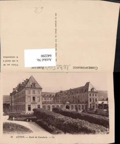 642290,Autun Ecole de Cavalerie Schule France