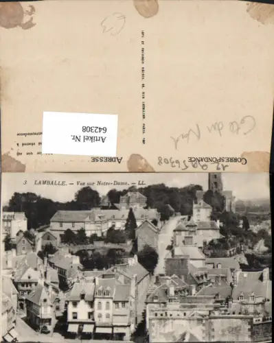 642308,Lamballe Vue sur Notre-Dame France