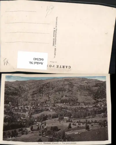 642343,Thiezac Cantal Vue panoramique France
